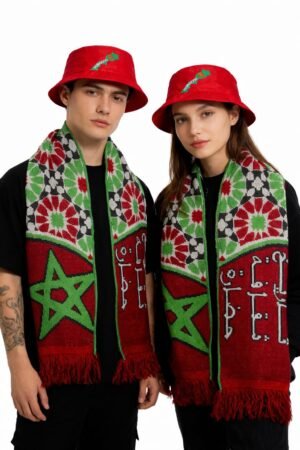 PACK CHAPEAU BOB + CACHECOL DE MAROC